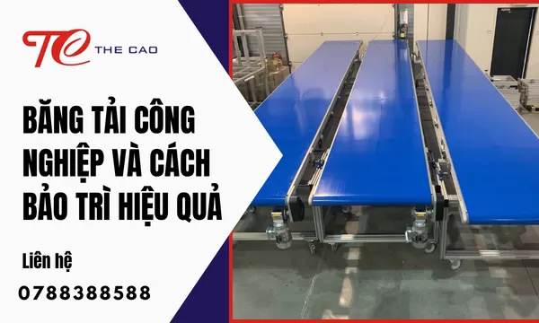 Băng Tải Công Nghiệp Và Cách Bảo Trì Hiệu Quả