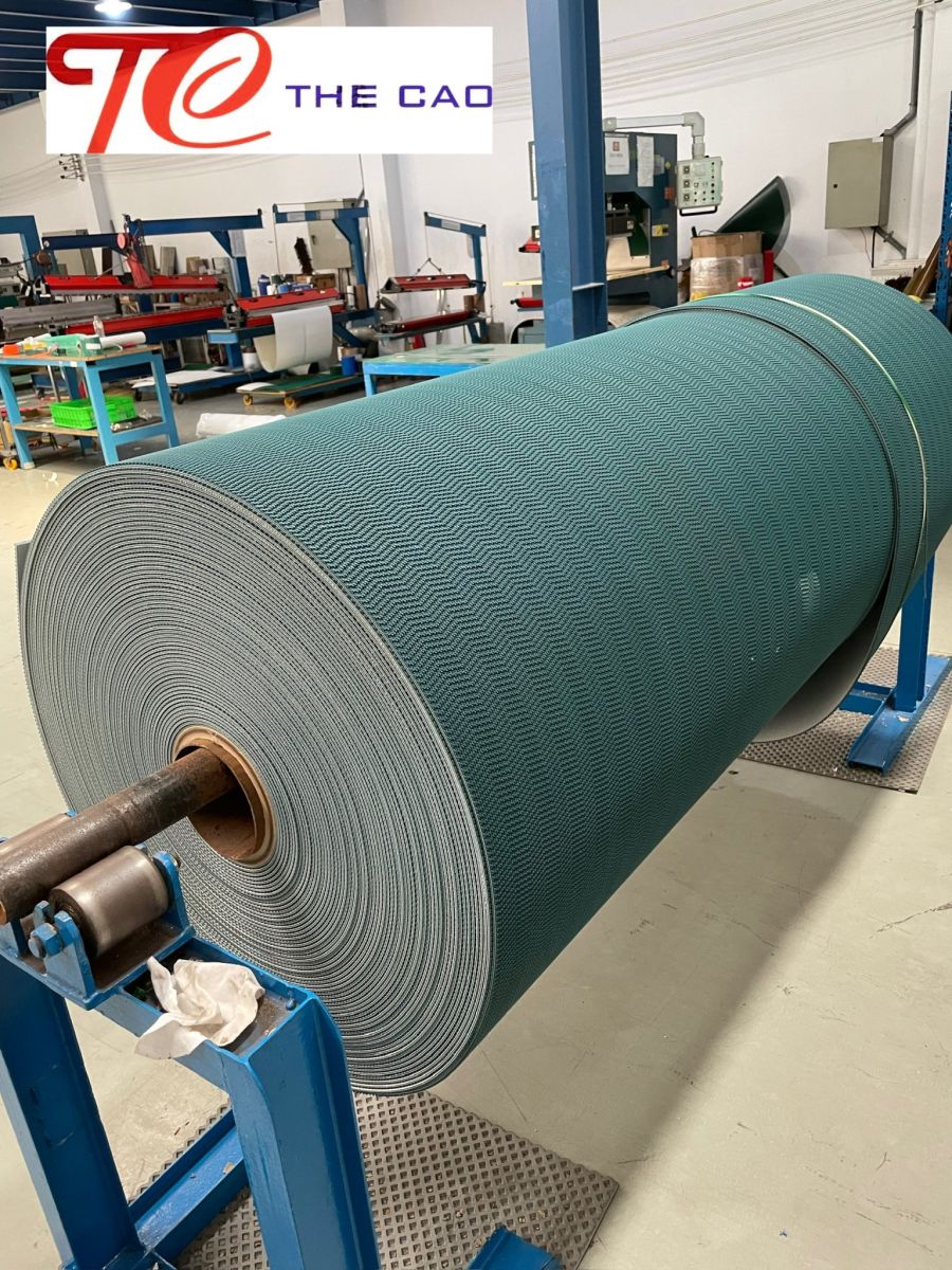 Hệ thống băng tải PU và PVC trong dây chuyền sản xuất công nghiệp