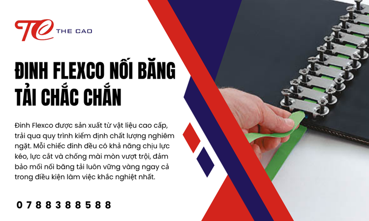 Sức Mạnh Vô Hình: Đinh Flexco - Trái Tim Của Băng Tải Hoạt Động